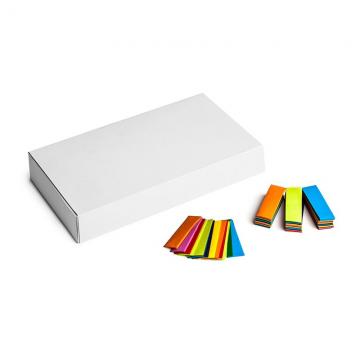 MAGICFX® Slowfall confetti rectangles 55x17mm - Multicolour/500 g