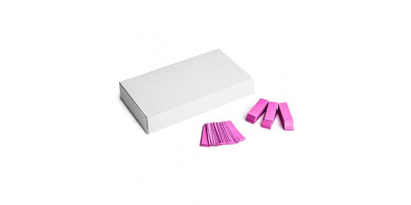 Confetti MAGICFXÂ® dreptunghiulare - 55x17 mm - Roz/500 g