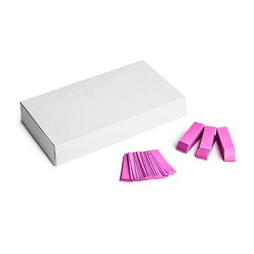 MAGICFX® Slowfall confetti rectangles 55x17mm - Pink/500 g