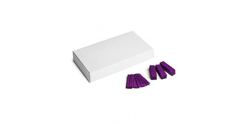 Confetti MAGICFXÂ® dreptunghiulare - 55x17 mm - Mov/500 g