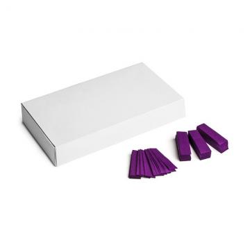 MAGICFX® Slowfall confetti rectangles 55x17mm - Purple/500 g