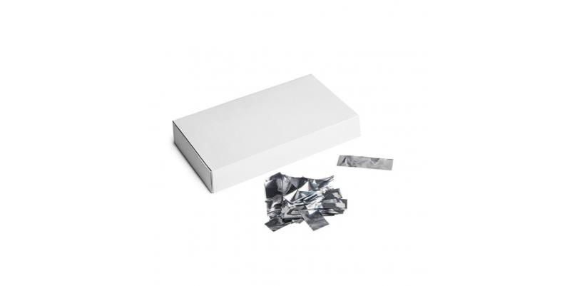 Confetti metalice MAGICFXÂ® - dreptunghiuri 55x17 mm - Argintiu/500 g