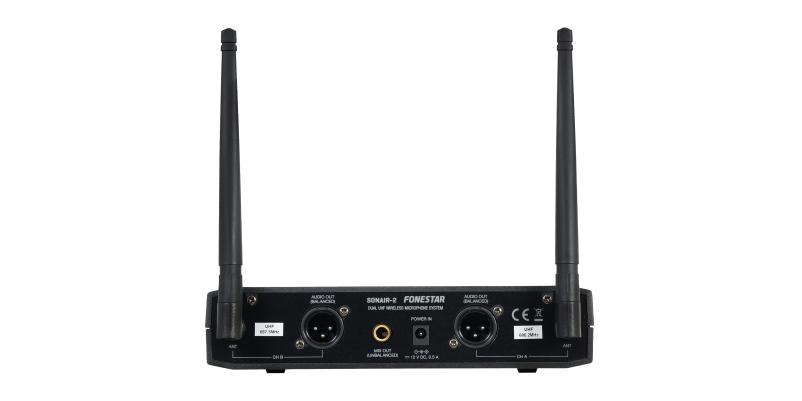 SONAIR-PRO-2MP Microfoane wireless UHF - FONESTAR