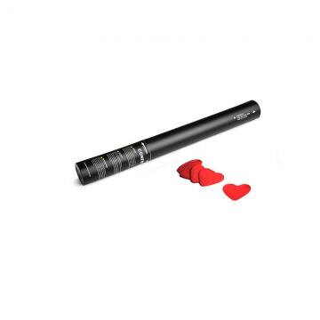 MAGICFX® Handheld Confetti Hearts Cannon 50cm - Red