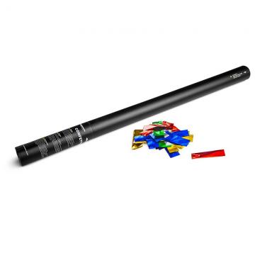 MAGICFX® Handheld Confetti Cannon 80cm - Multicolour Metallic