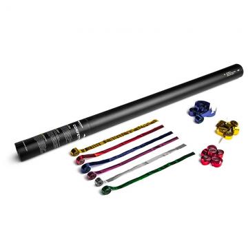 MAGICFX® Handheld Streamer Cannon 80cm - Multicolour Metallic