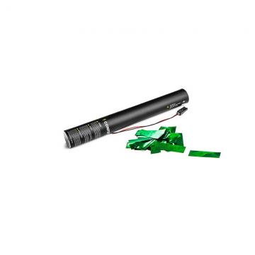 Tun electric confetti metalice MAGICFX® - 40 cm - Verde metalizat