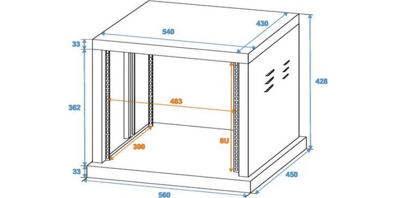 Rack Roadinger SR-19 - 8U