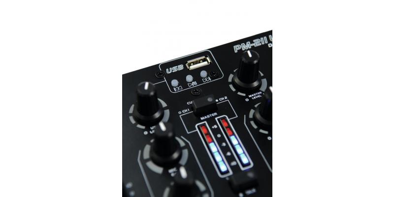 Mixer Dj Omnitronic PM-211P - 2 canale/MP3 Player