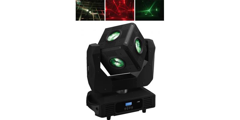 Moving Head Stage Line CUBE-630/RGBW - LED beam