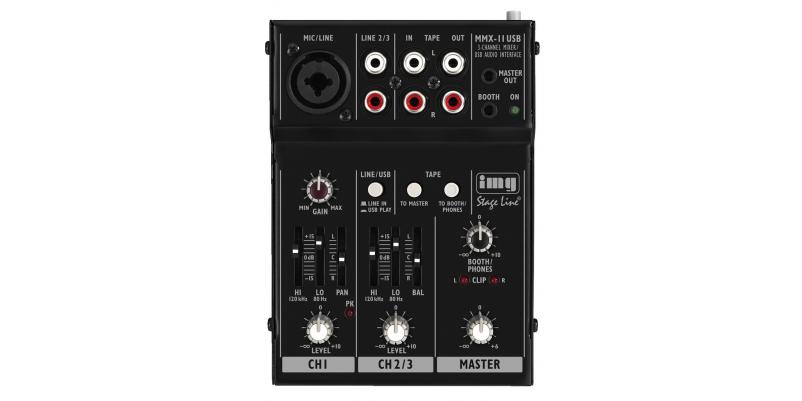 Mixer Stage Line MMX-11USB - 2 canale