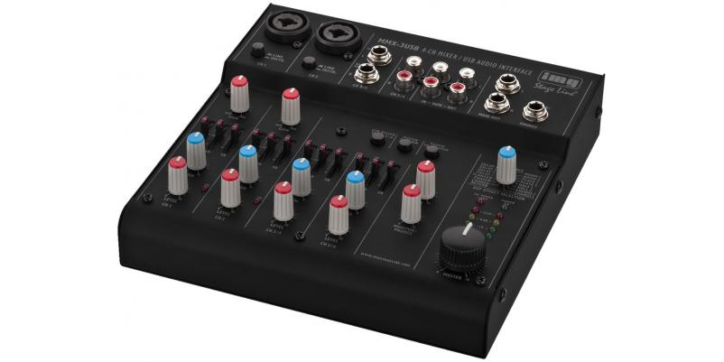 Mixer Stage Line MMX-3USB - 4 canale