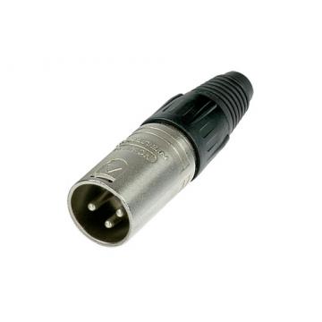 NEUTRIK XLR plug NC3MX - 3 pin, male