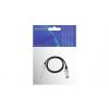 Cablu adaptor XLR (M) / Jack mono 6.3 mm - 0.9 m, negru