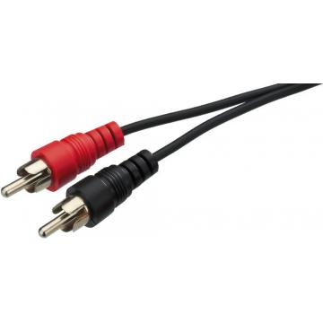 AC-122, stereo Audio Connection Cables, 1.8 m, black