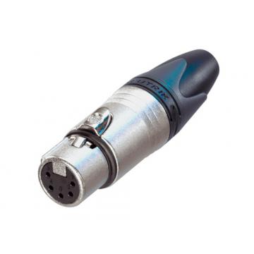 Conector XLR NEUTRIK NC5FXX - 5 pini, mamă