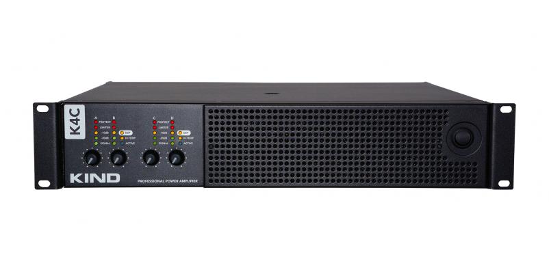 Amplificator Kind Audio K4B - 4 canale, 1000/2Î©, 750/4Î©, 400/8Î©