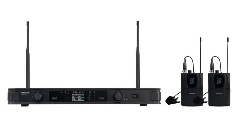 SONAIR-PRO-2P Microfoane fără fir UHF - FONESTAR