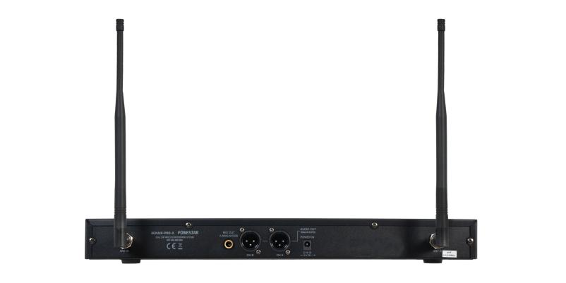 SONAIR-PRO-2P Microfoane fără fir UHF - FONESTAR