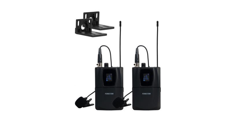 SONAIR-PRO-2P Microfoane fără fir UHF - FONESTAR