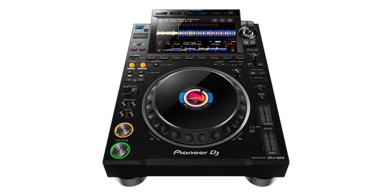 CDJ-3000 Professional DJ multi player (Negru)