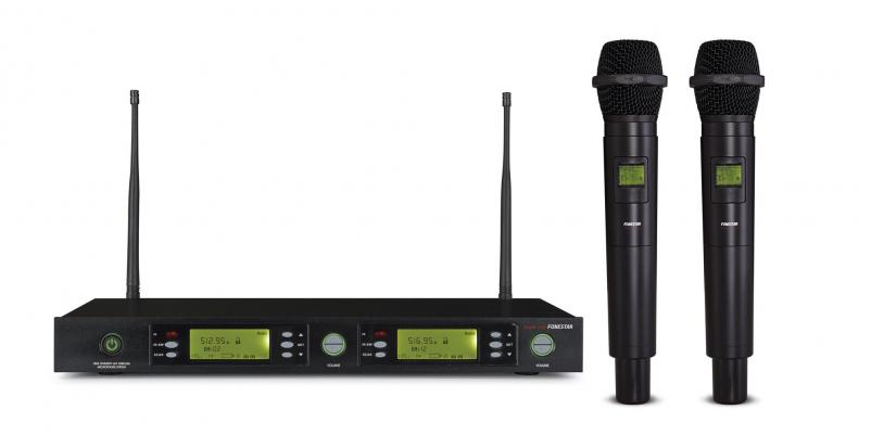 MSH-895-570 Sistem de microfon wireless UHF cu 2 canale