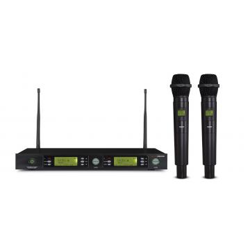 MSH-895-512 2 channel UHF wireless microphone system