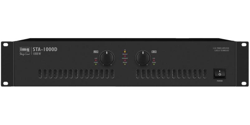 STA-1000D, digital stereo PA amplifier