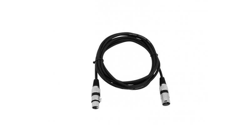 Cablu OMNITRONIC XLR 3pin 1.5m bk