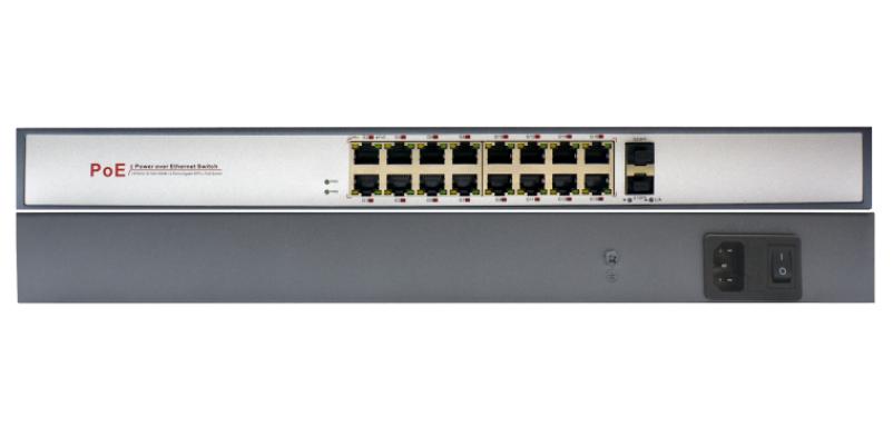 DA-PSW16BT Centru de comutare audio PoE