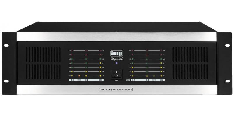 STA-1506, multi-channel PA amplifier