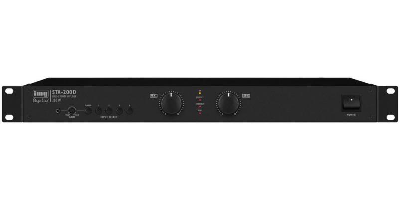 STA-200D, digital stereo PA amplifier