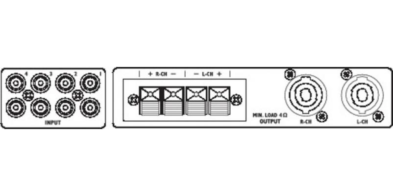 STA-200D, digital stereo PA amplifier
