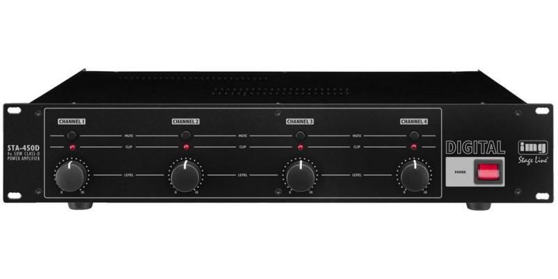 STA-450D, 4-channel digital amplifier