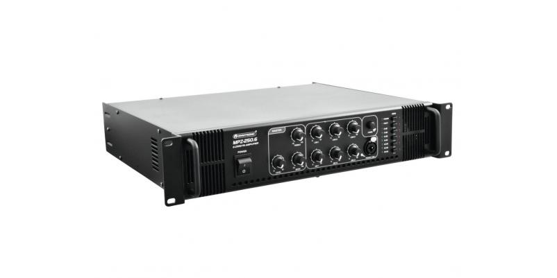 MPZ-250.6 PA mixing amplifier