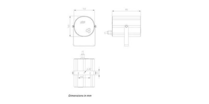 Projector speaker L-VJM10A/EN IP65(EN54)