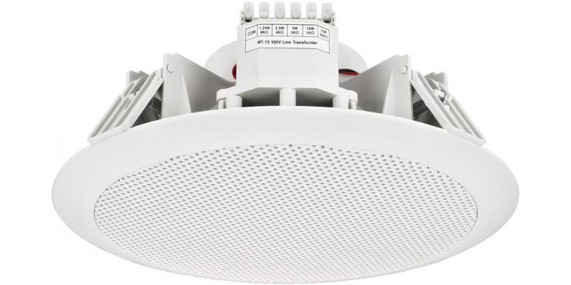 EDL-158, weatherproof PA ceiling speaker