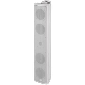 Monacor ETS-530TW/WS, PA column speakers - 100 V / 8 Ω / white