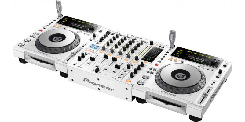 CD Player Pioneer CDJ-850-W - DJ deck digital, rekordbox support, alb