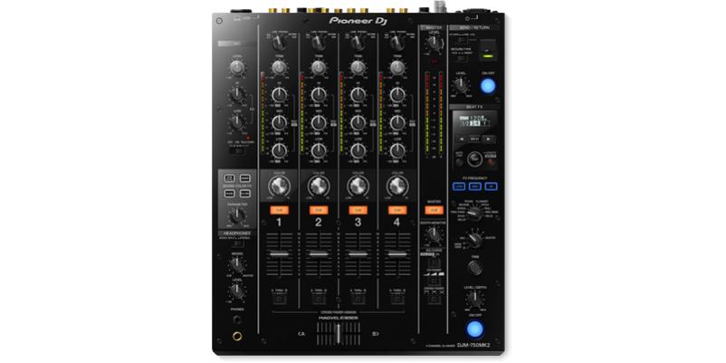 Mixer DJ Pioneer DJM-750MK2 - 4 canale, digital, negru