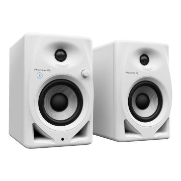 DM-40D-BT-W 4” desktop monitor system with Bluetooth® functionality (White)