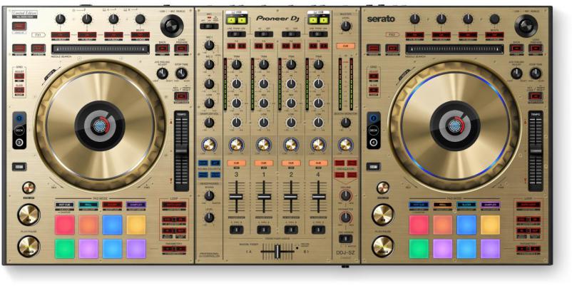 Controller Pioneer DDJ-SZ-N pentru Serato DJ - 4 canale, auriu