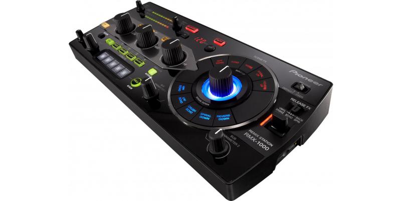 StaÈ›ie de remix 3-in-1 Pioneer RMX-1000 - negru, cu software de editare È™i VST / AU plug-ins